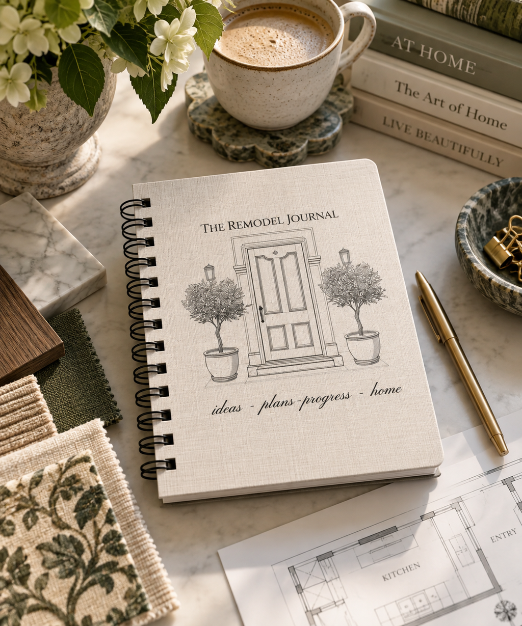 Remodel Journal Spiral Bound Notebook | Home Renovation Planner